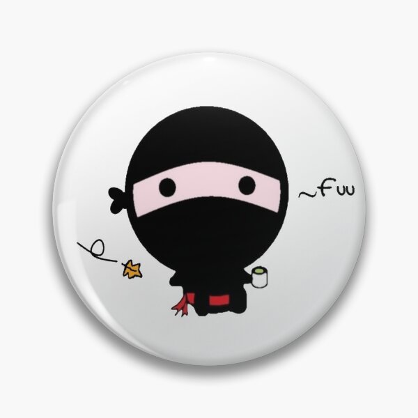Item preview, Ninja sediento bebiendo té verde diseño designed and sold by DTEH.