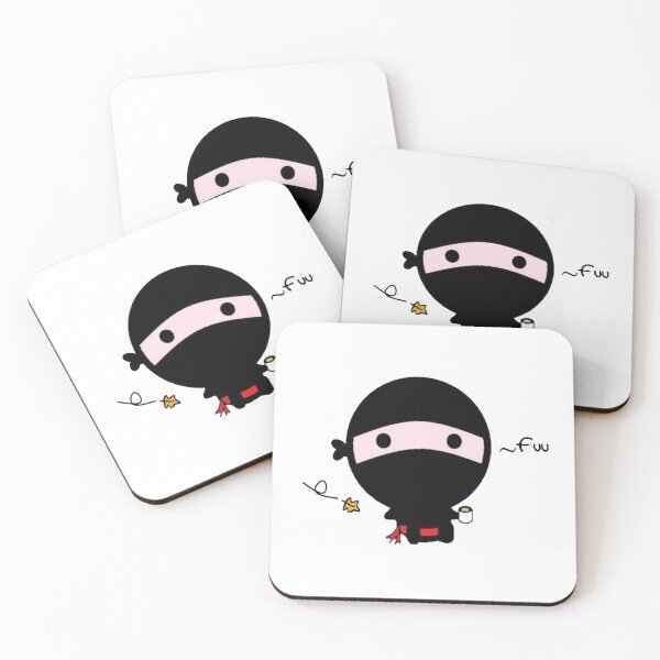Item preview, Thirsty Ninja Drinking Green Tea Design designed and sold by DTEH.