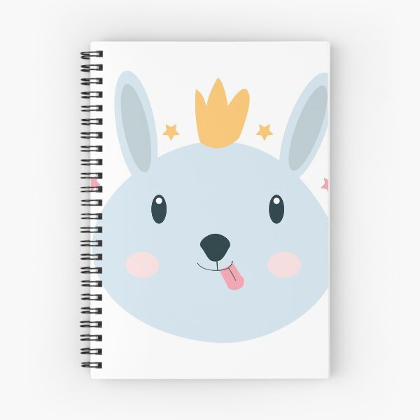 Item preview, Cute Crown Blue Animal Face designed and sold by designntalks.