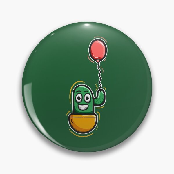 Item preview, Cactus and balloon designed and sold by Dzulhan.