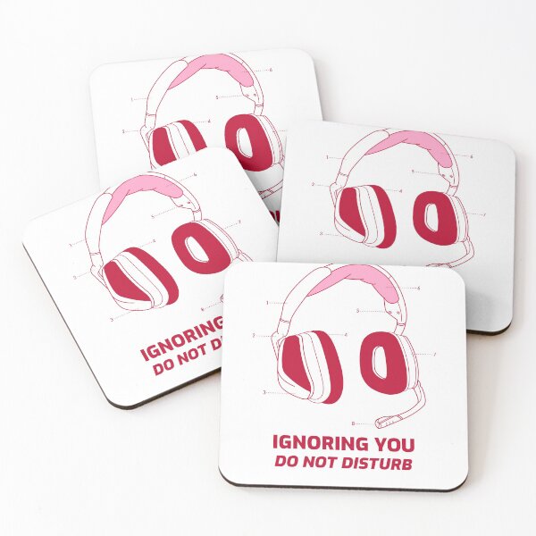 Item preview, Gamer headphones do not disturb designed and sold by Beyond Words.
