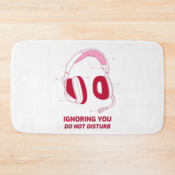 Item preview, Gamer headphones do not disturb designed and sold by Beyond Words.