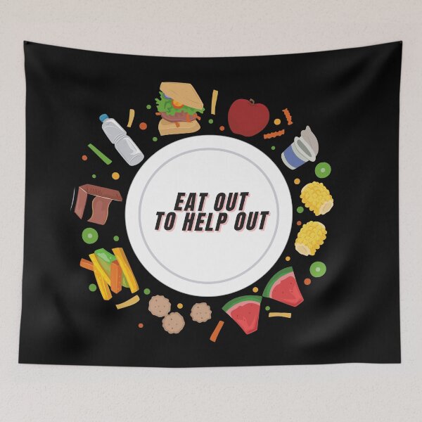 Item preview, Eat Out to Help Out! designed and sold by Vaishnavi Deo.