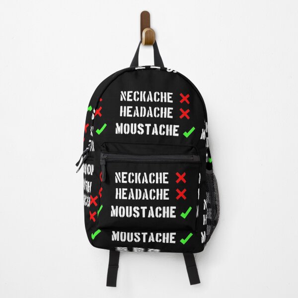 Item preview, Neckache, headache , MOUSTACHE designed and sold by patriotazx.