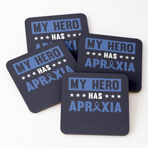 Item preview, My Hero has Apraxia Blue ribbon designed and sold by mmos.