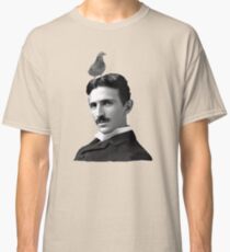 Tesla & Pigeon Classic T-Shirt