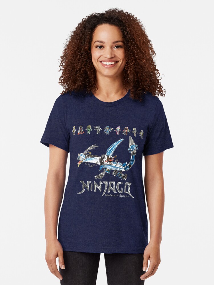 Alternate view of LEGO Ninjago Tri-blend T-Shirt