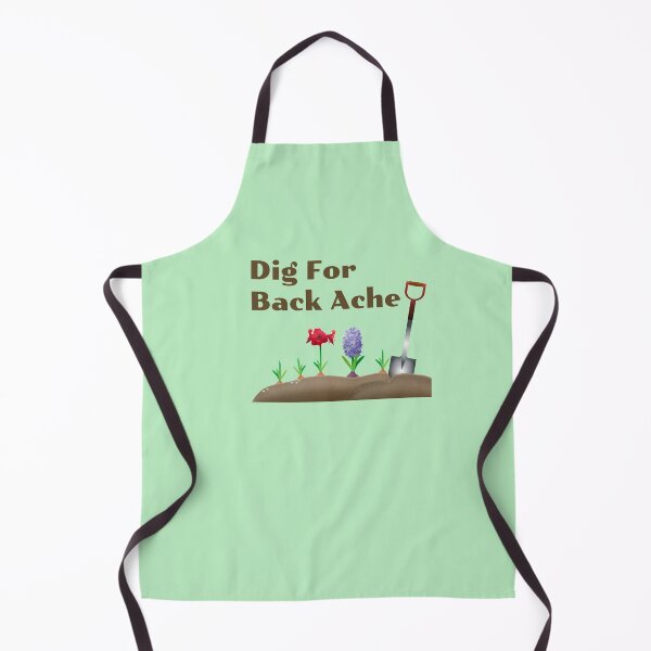 Item preview, Dig For Back Ache, Gardening, Gardening Gift, Home Grown, Garden Digging designed and sold by HomeConscious.