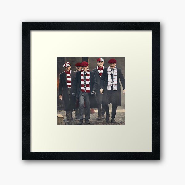 Hearts FC fans Framed Art Print