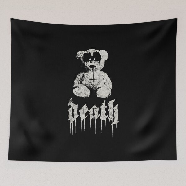 Item preview, Occult Cute Death Teddy Bear Gothic Grunge Satan Vintage design designed and sold by A-Fashion.