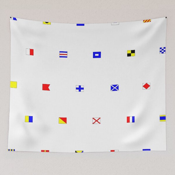 Item preview, Nautical flags design designed and sold by EenOvaa.