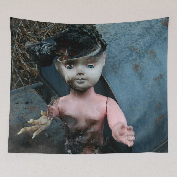 Item preview, Burned doll with chicken foot designed and sold by 1CONOCLA5T.