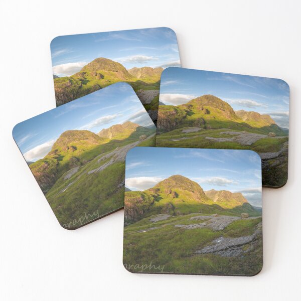 Item preview, Glencoe Panorama in the Bright Morning Light designed and sold by RedGrouse.