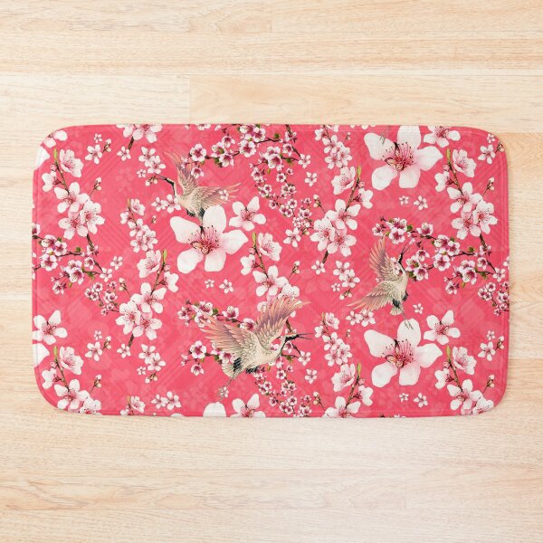 Item preview, Chinoiserie Oriental Cherry Blossom and Cranes designed and sold by WisdomInspired.