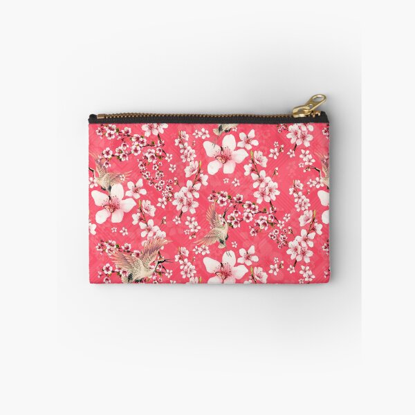 Item preview, Chinoiserie Oriental Cherry Blossom and Cranes designed and sold by WisdomInspired.
