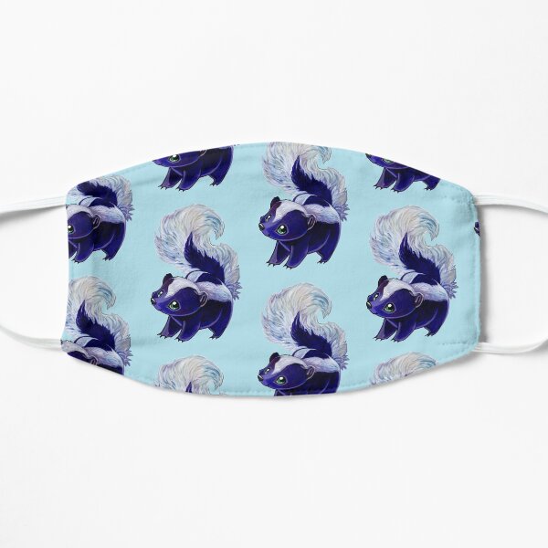 Purple skunk Flat Mask