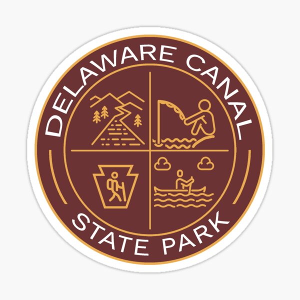 Item preview, Delaware Canal State Park Heraldic Logo designed and sold by VanyaKar.