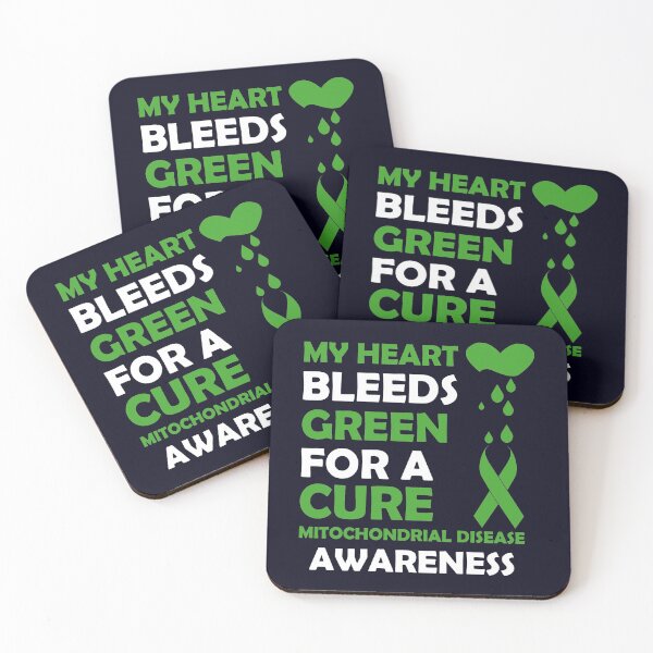 Item preview, Green for a Cure Mitochondrial Disease Awareness ribbon designed and sold by mmos.