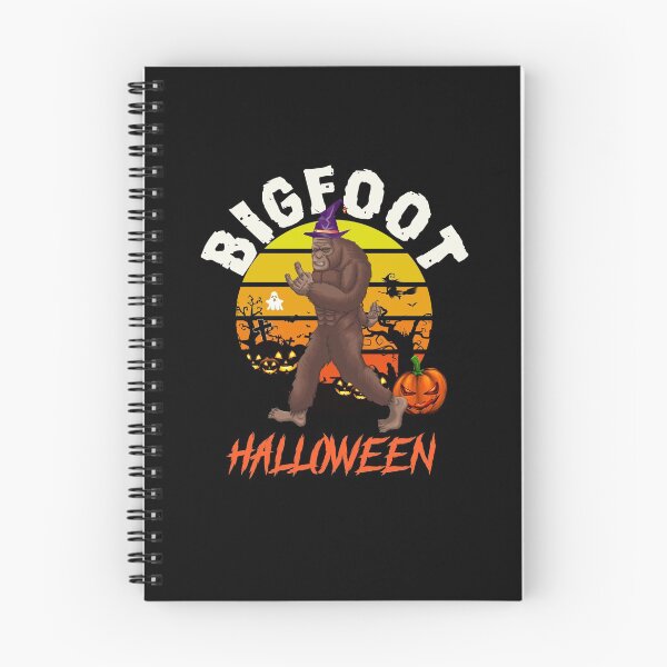 Item preview, Bigfoot halloween t-shirt designed and sold by TopDesignArt.