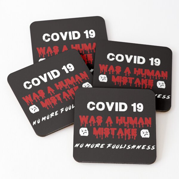 Item preview, Covid 19 was human mistake designed and sold by StickerNova1.