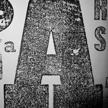 Artwork thumbnail, Letter A by Frugal Mr B