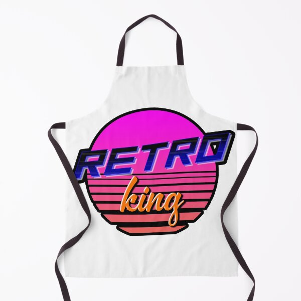 Artikelvorschau, Retro King Synthwave Outrun Sonnenuntergang entworfen und verkauft von LauraBarnesArt.