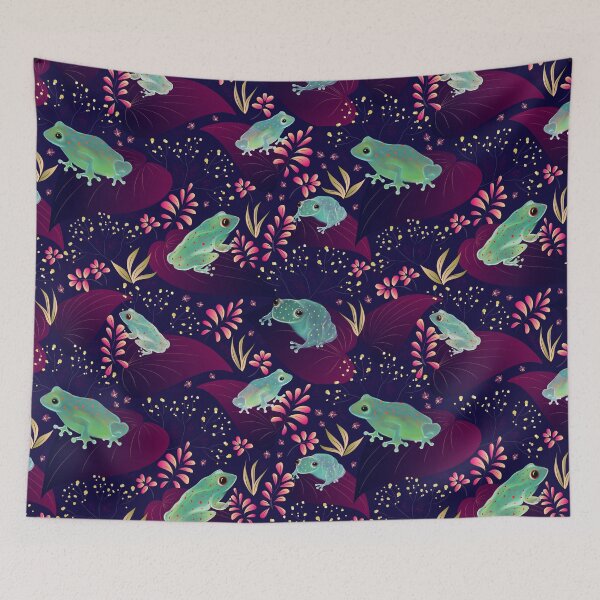 Item preview, Bioluminescent Frogs designed and sold by artypeaches.