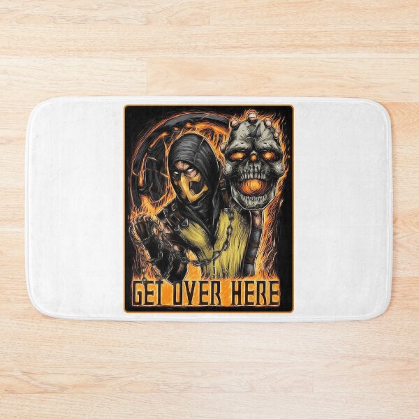 Item preview, Mortal Kombat Scorpion Get Over Here designed and sold by Shinobi23.