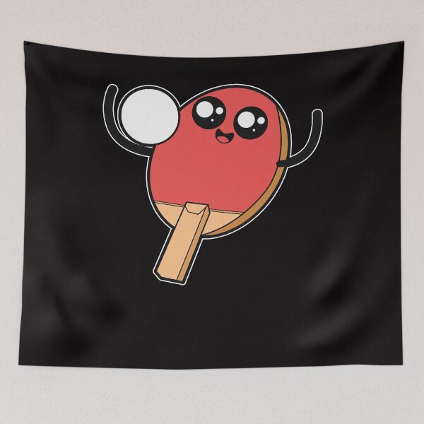 Item preview, Table tennis cute face trowel designed and sold by Imutobi.
