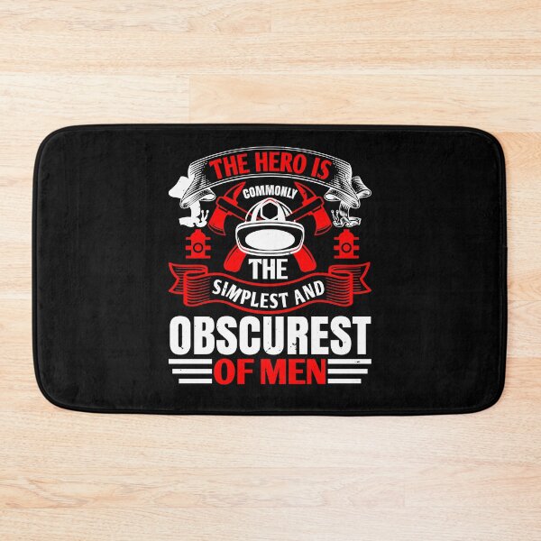 Item preview, The Hero Is Commonly The Simplest And Obscurest Of Men  designed and sold by GoodVibeDesign.