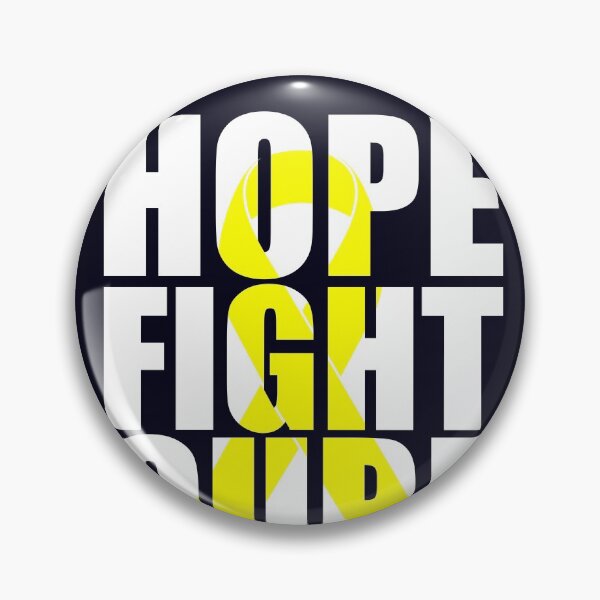 Item preview, Hope Fight Cure Childhood Cancer Awareness Yellow Ribbon designed and sold by mmos.