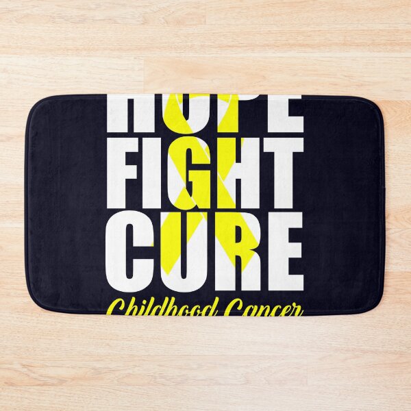Item preview, Hope Fight Cure Childhood Cancer Awareness Yellow Ribbon designed and sold by mmos.