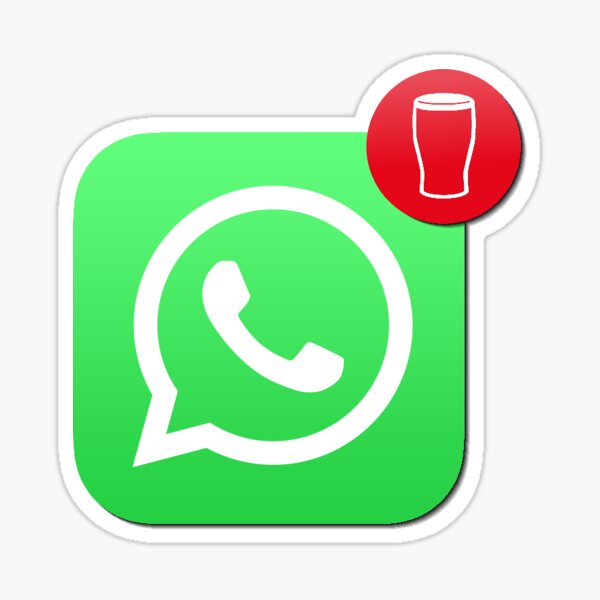 drinking stickers whatsapp