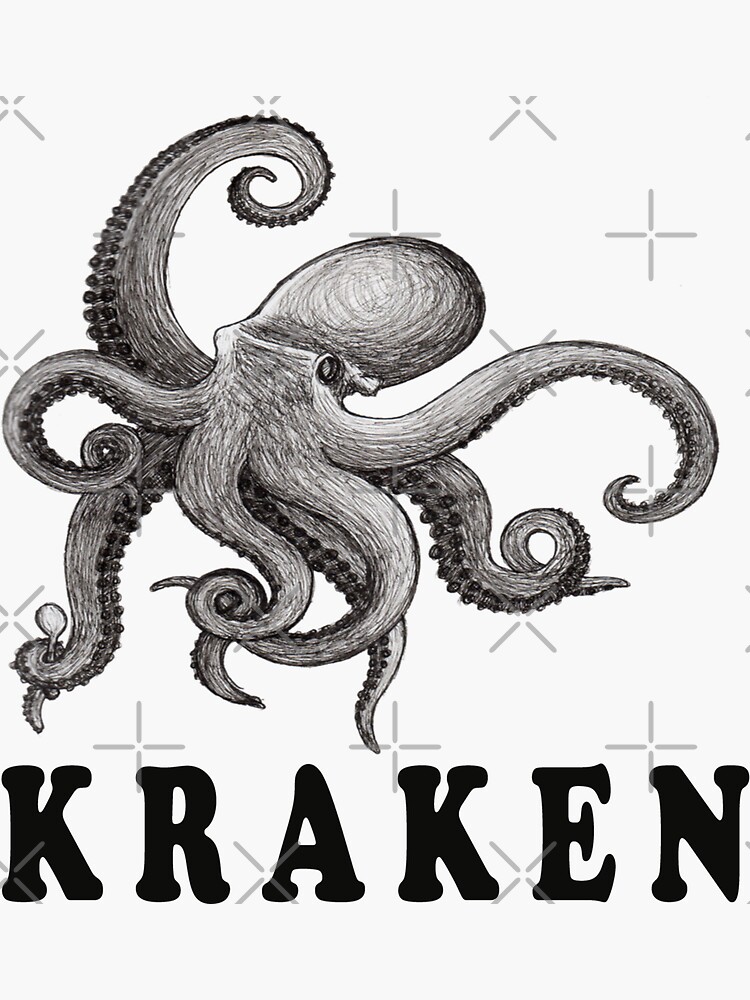 Seattle Kraken Octopus' Sticker