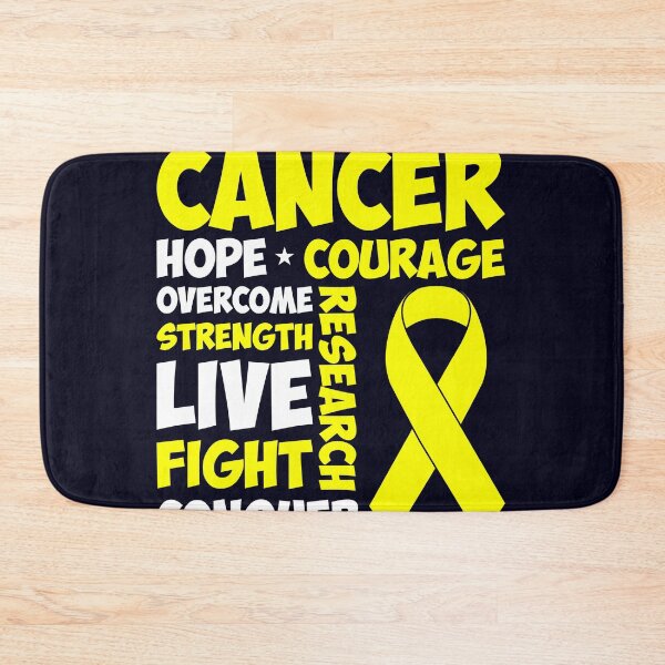 Item preview, Love Win Believe Childhood Cancer Awareness Yellow Ribbon designed and sold by mmos.