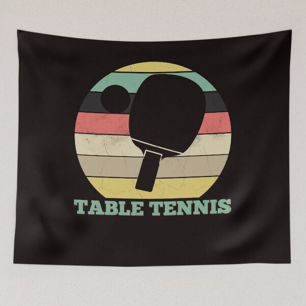 Item preview, Retro vintage table tennis sport designed and sold by Imutobi.