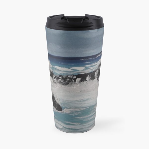 Les vagues se déchainent ! Mug isotherme