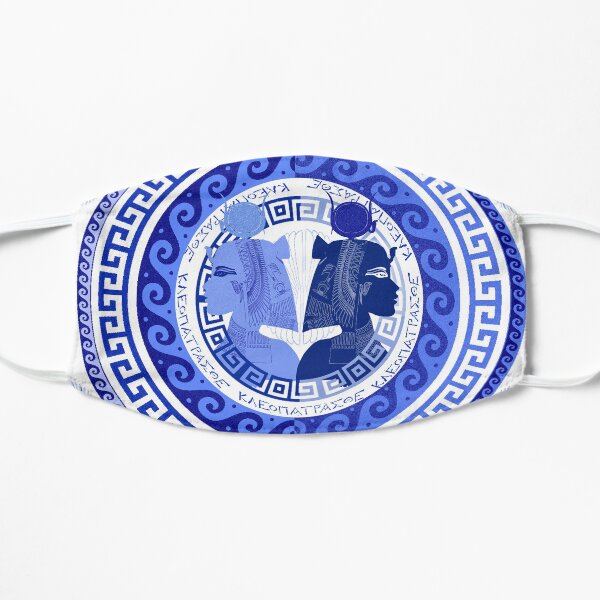 Egyptian Blue and White Cleopatra (SPODE INSPIRED) Mask
