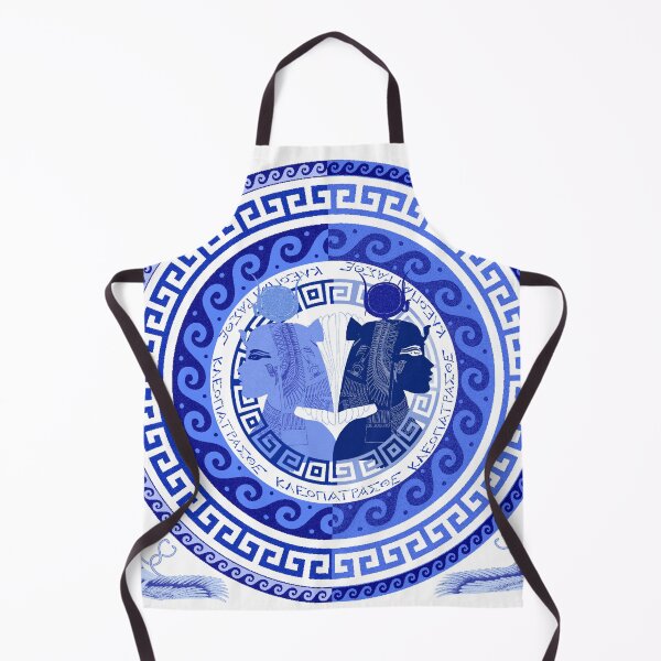 Item preview, Egyptian Blue and White Cleopatra (SPODE INSPIRED) designed and sold by Curtis Ryan Woodside Productions.
