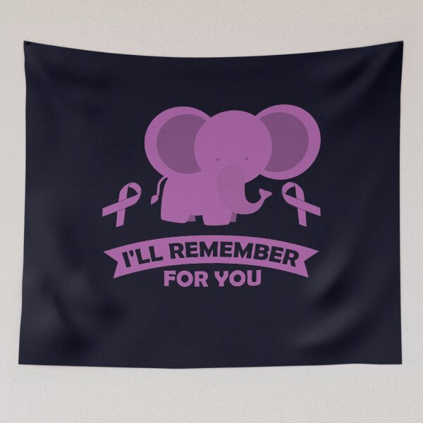 Item preview, I will Remember for you Purple Ribbon designed and sold by mmos.