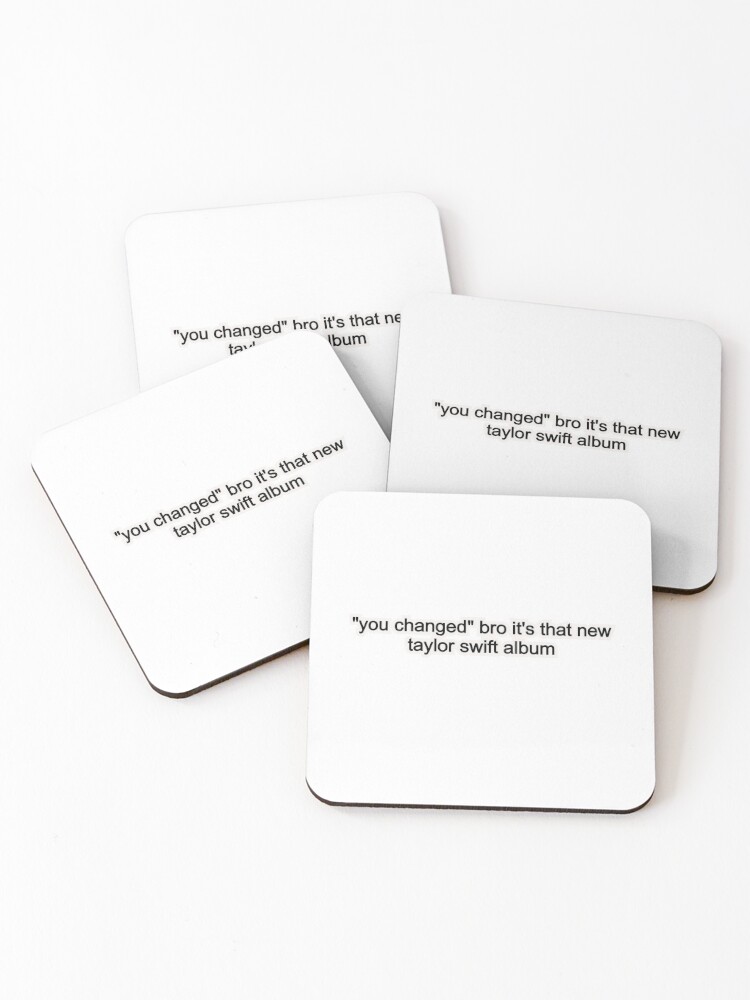 Taylor Swift Sticker Coasters (Set of 4) for Sale by abbierumble