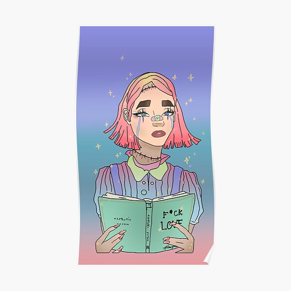 "Aesthetic Girl" Poster by graceyblessy Redbubble