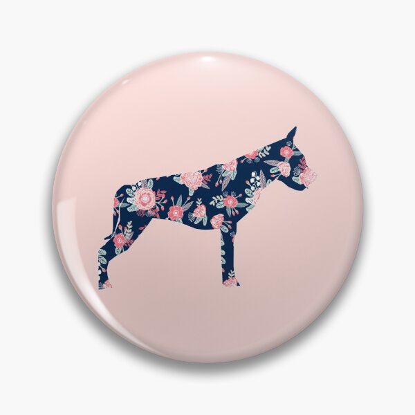 Item preview, Staffordshire Terrier dog silhouette - dog silhouette, floral, floral dog, dog, dogs, pet, cute, dog sticker, dog floral sticker designed and sold by PetFriendly.