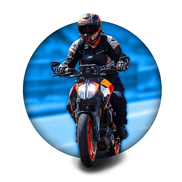Artwork thumbnail, Motorcycle Rider by TPceebee
