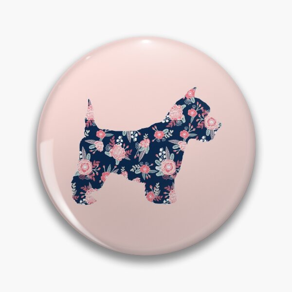 Item preview, Westie dog silhouette - dog silhouette, floral, floral dog, dog, dogs, pet, cute, dog sticker, dog floral sticker designed and sold by PetFriendly.