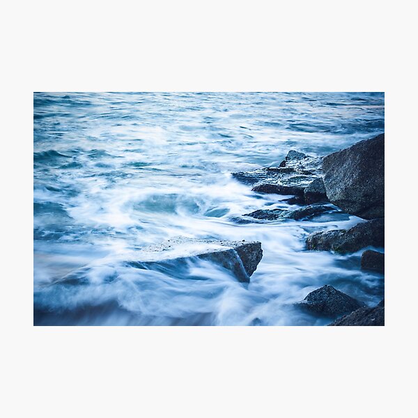 Silky waves Photographic Print