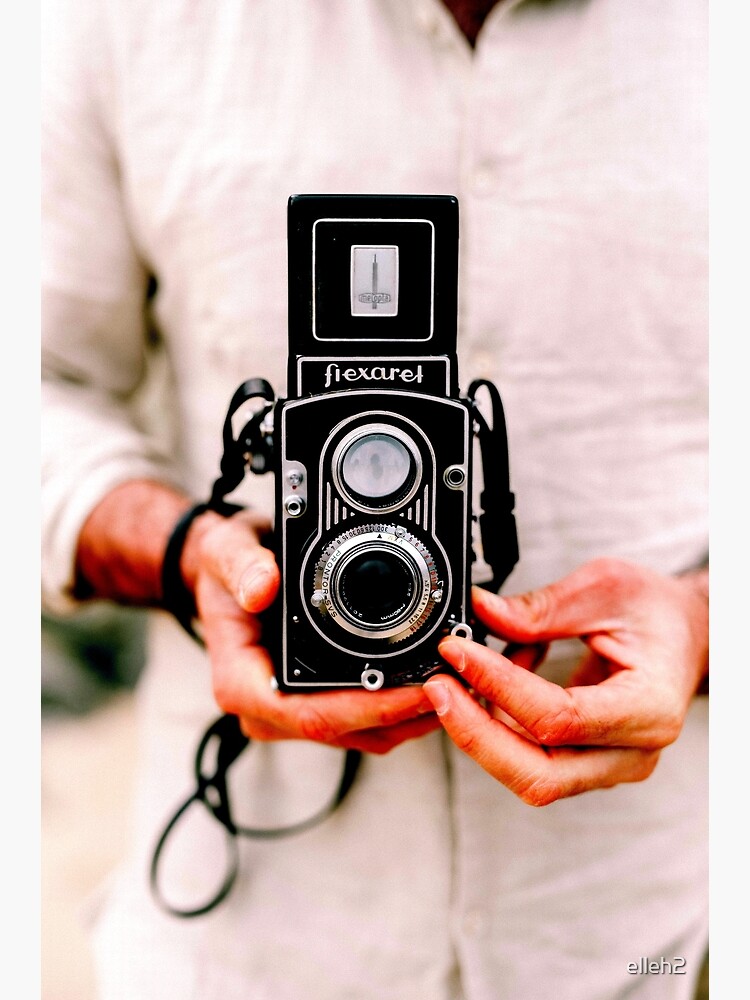 vintage camera poster