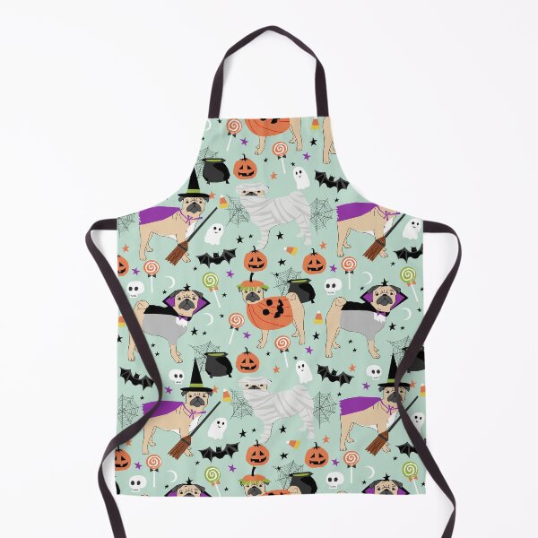 Item preview, Pug halloween costumes mummy witch vampire pug dog breed pattern by pet friendly designed and sold by PetFriendly.
