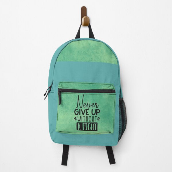 Item preview, Never give up without a fight designed and sold by Delicarte.