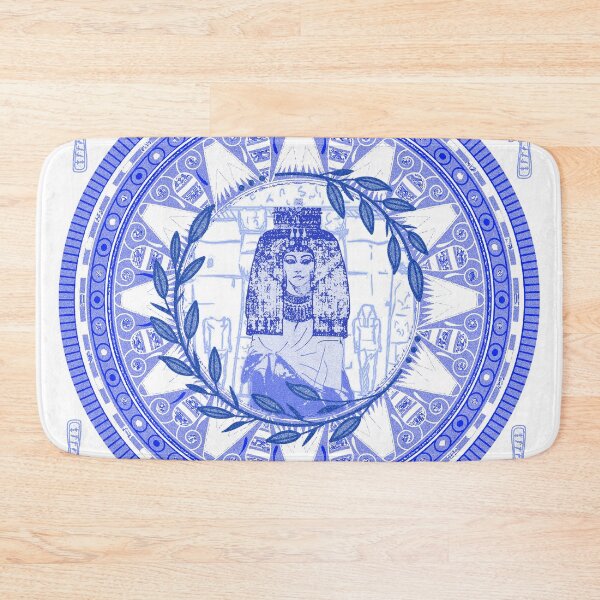 Item preview, Egyptian Blue and White Queen Tiye (SPODE INSPIRED) designed and sold by Curtis Ryan Woodside Productions.